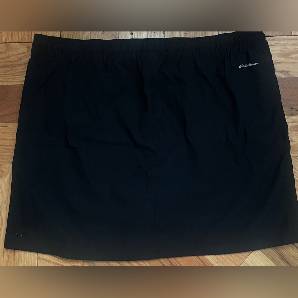 Women’s Eddie Bauer Skort Tulip Hem Black Size L - Picture 6 of 6